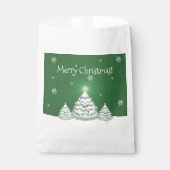 Sacs verts de Noël Favoriser l'arbre (Devant)