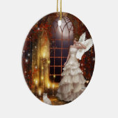 Sad Angel Keramisch Ornament (Rechts)