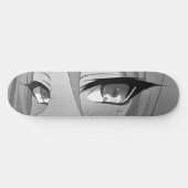 Sad Anime Eyes Skateboard Deck (Horizontaal)