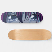 Sad Anime Eyes Skateboard Deck (Horizontaal)
