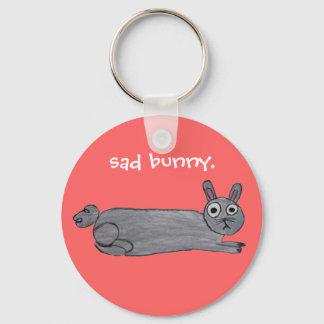 Sad Bunny-Sleutelhanger Sleutelhanger
