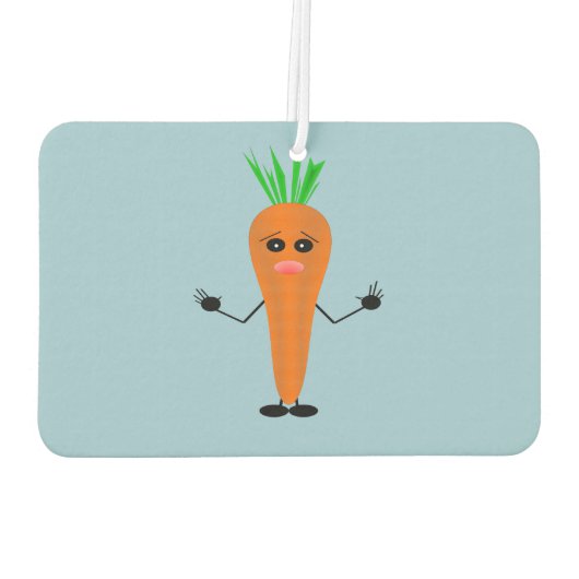 Sad Carrot Luchtverfrisser (Achterkant)