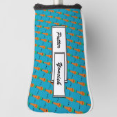 Sad Carrot van Kenneth Yoncich Golfheadcover (Draai 90)
