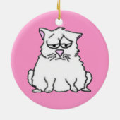 Sad Cat Ornament (Achterkant)