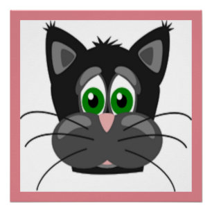 SAD CAT PERFECT POSTER
