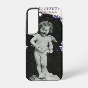 Sad Cherub Angel Print Samsung Galaxy Hoesje