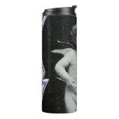 Sad Cherub Angel Print Thermosbeker (Gedraaid links)