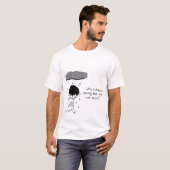 Sad Cloud met Logo T-shirt (Voorkant volledig)