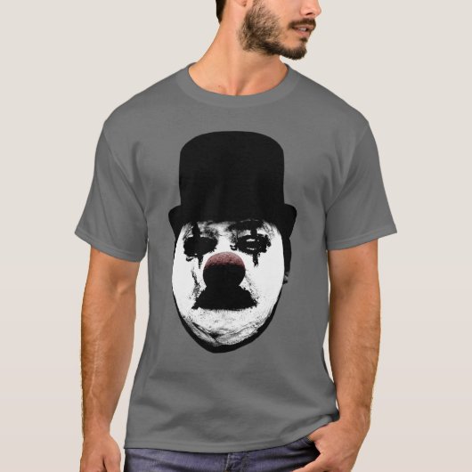 Sad Clown - Grijs T-shirt (Voorkant)
