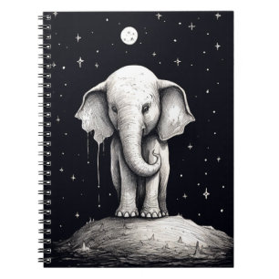 Sad Elephant Moon Notitieboek