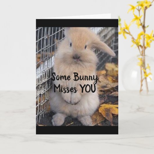 SAD EN UPSET-MISSING "U"KAART KAART (Gele Bloem)