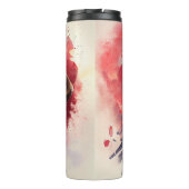 Sad Eye Beagle Pup Face Thermosbeker (Achterkant)