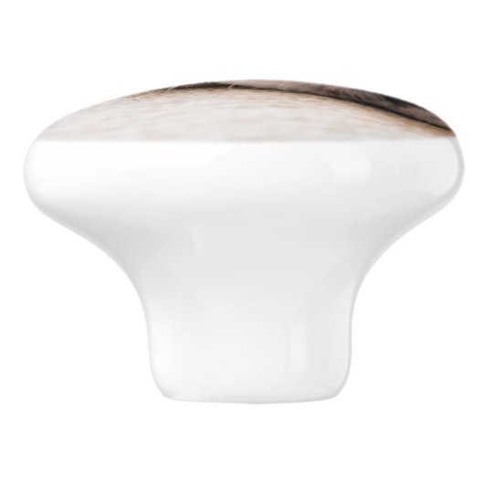 Sad-Eyed Cocker Spaniel Dog Keramische Knop (Zijkant)