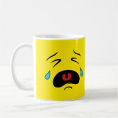 Sad Face Emoji Koffiemok (Links)
