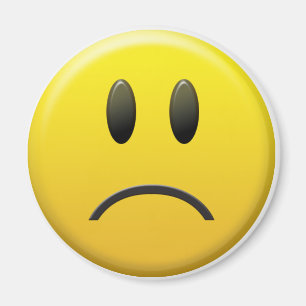 Sad Face Magneet