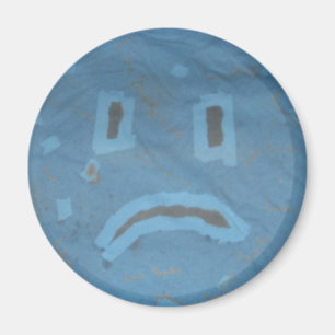 Sad Face Magnet Magneet