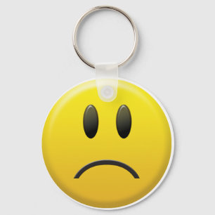 Sad Face Sleutelhanger