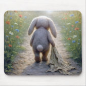 Sad Floppy-eared Rabbit With a Blanket Muismat (Voorkant)