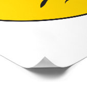 Sad Frowning Face Poster (Hoek)