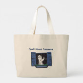 Sad Ghost Autumn Grote Tote Bag (Achterkant)