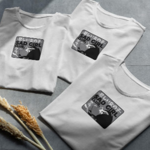 Sad Girl Club Anime T-shirt