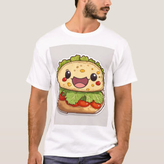Sad Girl Lex: Grunge Hip-Hop Logo met Anime T-shirt