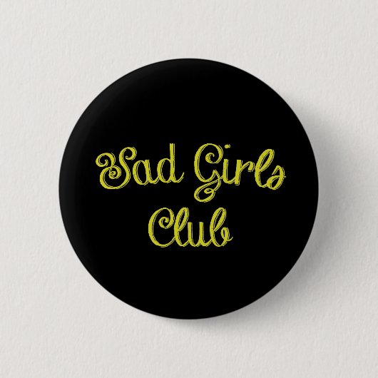 SAD GIRLS CLUB Button (Voorkant)