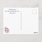 Sad Kitten. Briefkaart (Achterkant)