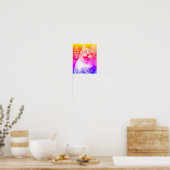Sad & Lonely Pets Poster Print: Brain Zaps (Keuken)