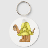 Sad look Turtle Sleutelhanger (Voorkant)
