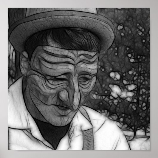 Sad Man Poster (Voorkant)