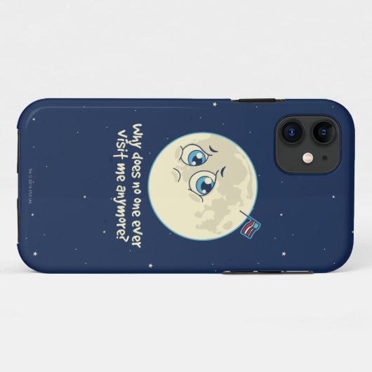 Sad Moon Case-Mate iPhone Case (Achterkant (horizontaal))