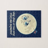 Sad Moon Legpuzzel (Horizontaal)