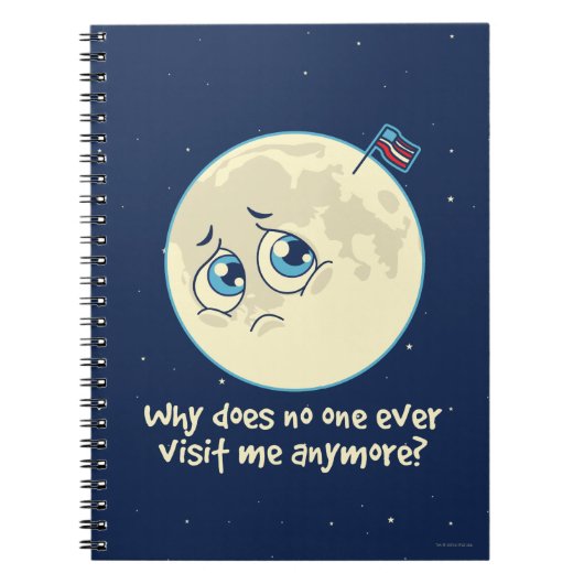 Sad Moon Notitieboek (Voorkant)