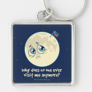 Sad Moon Sleutelhanger