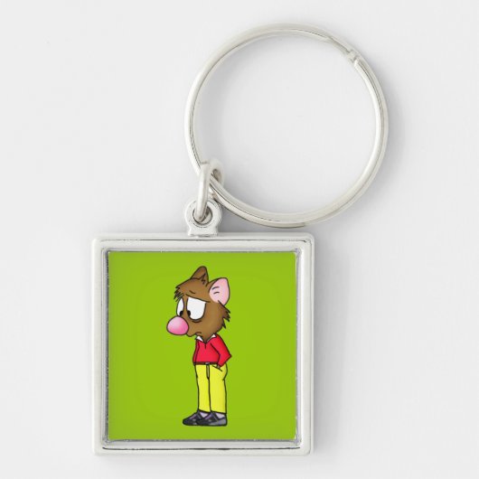 Sad Mouse-Sleutelhanger Sleutelhanger (Voorkant)