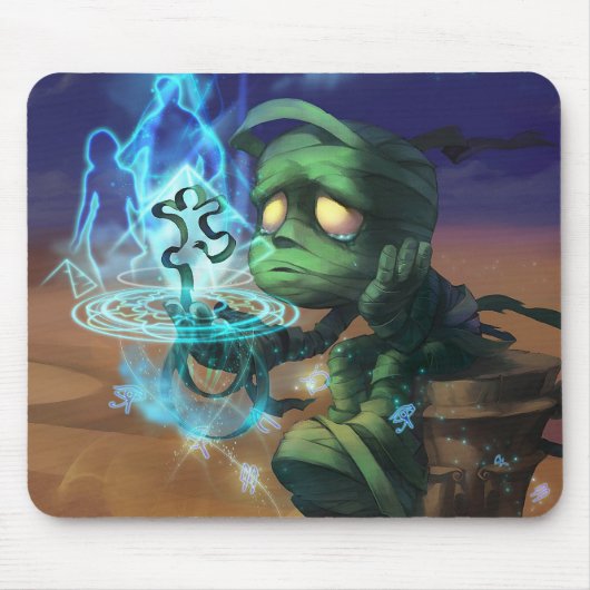 Sad Mummy Gaming Mousepad |  mousepad Muismat (Voorkant)