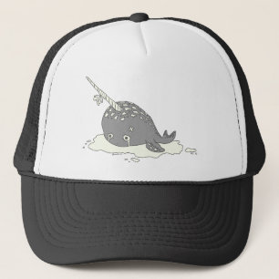 Sad Narwhal Trucker Pet