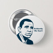 Sad Obama Button (Voorkant /achterkant)