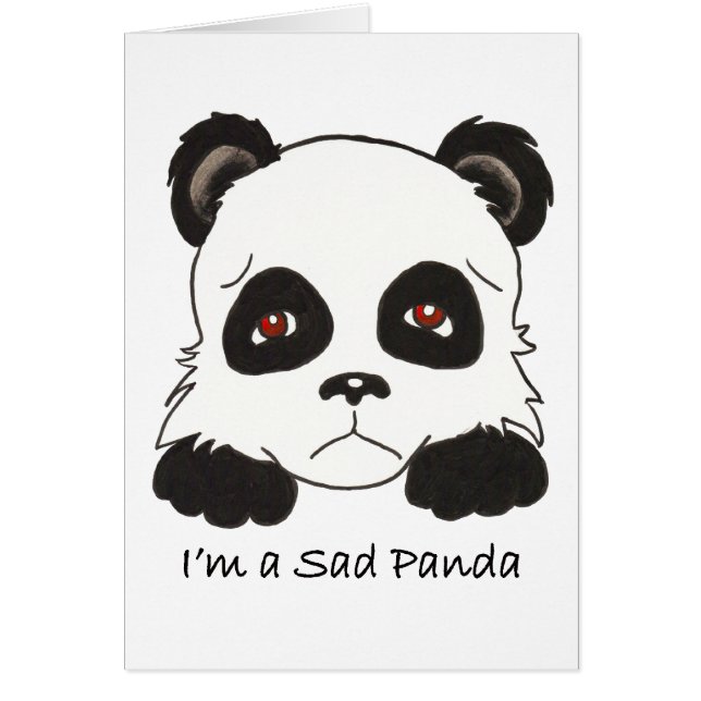 Sad Panda (Voorkant)