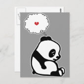 Sad Panda Briefkaart (Voorkant / Achterkant)