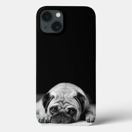 Sad Pug Case-Mate iPhone Case (Achterkant)