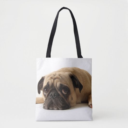 Sad Pug Draagtas (Voorkant)