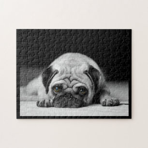 Sad Pug Legpuzzel