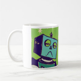 Sad Robot/Happy Robot Coffee Mok
