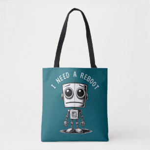 Sad Robot – Ik heb een reboot nodig Draagtas