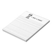 Sad Robot – Ik heb een reboot nodig Notitieblok (Gedraaid)