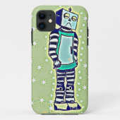 Sad Robot iPhone Case (Achterkant)