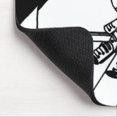 Sad Robot Mousepad Muismat (Hoek)