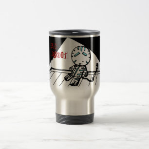 Sad Robot Travel Mug Reisbeker
